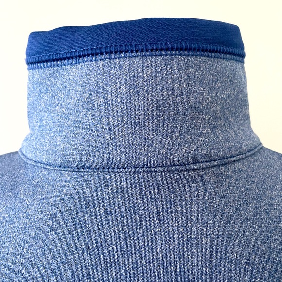 North Face blue 1/4 Zip Pullover Size M - Picture 5 of 7